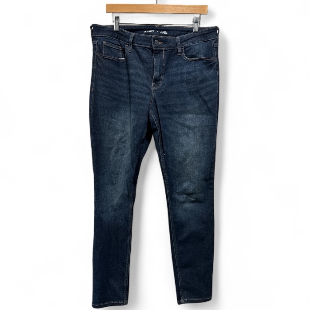 Old Navy Indigo Rockstar Super Skinny Jeans